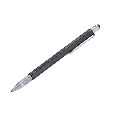 Troika Construction Slim Multitasking Ballpoint Pen Black
