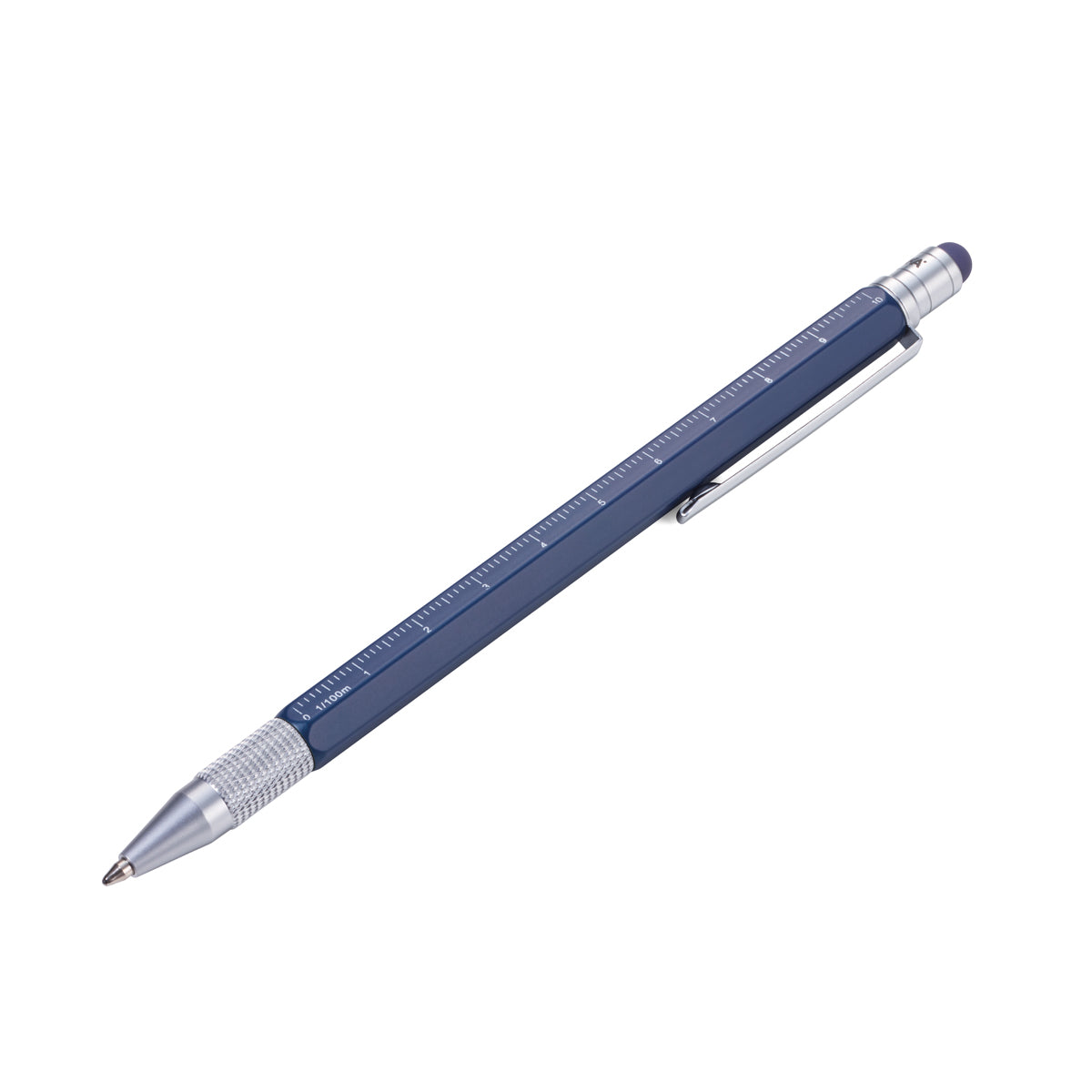 Troika Construction Slim Multitasking Ballpoint Pen Blue